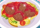 Cooking Spaghetti Meatball