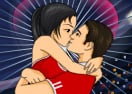 Soccer Kissing