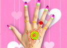 Party Nail Makeup