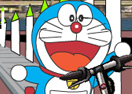 Doraemon on Scooter