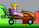 Peach Car Racing