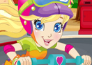 Polly Pocket Scooter Racer