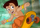Chhota Bheem Skateboarding