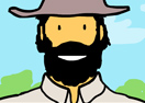 Beard Guy Goes Surfing