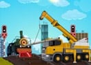 Railroad Crane Parking