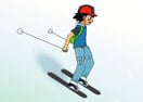 Pokemon Skiing