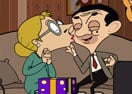 Mr Bean Kissing