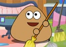 Pou Limpando o Quarto