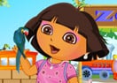 Dora at Menagerie Dressup