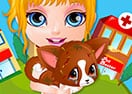 Baby Barbie Injured Pet