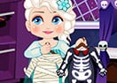 Elsa Halloween Slacking