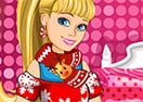 Barbie’s Christmas Patchwork Dress