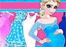Elsa Pregnant Shopping
