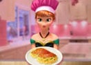 Anna Cooking Spaghetti