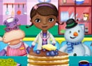Doc McStuffins and Friends Cooking Pancakes