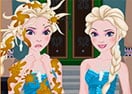 Frozen Elsa Sled Accident