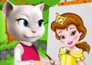 Angela Painting Baby Belle