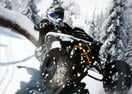 Desafio de Quadriciclo na Neve
