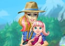 Indo Acampar com a Família Barbie