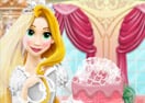 Bolo de Casamento da Rapunzel
