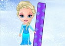 Princess Elsa Snowboarding