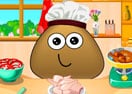 Aula de Culinária com Pou