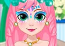Mermaid Face Painting Design