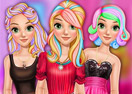Rapunzel Dye Hair Design