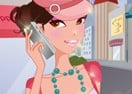 Girl With Mobile Phone