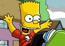 Bart Simpson Skateboarding