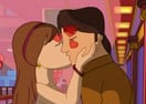 Kissing at the Shopping Mall