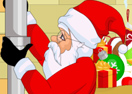 Climbing Santa