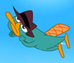 Phineas and Ferb Kick Perry