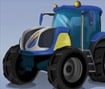 Futuristic Tractor Racing