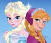 Frozen Sisters Dress Up Game Elsa and Anna