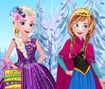 Elsa With Anna Dressup