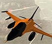 Orange Jet Fighter