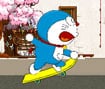 Doraemon Skateboading