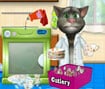 Talking Tom Washing Dishes