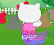 Hello Kitty Laundry Day