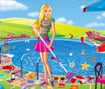 Barbie Swimming Pool Cleaning