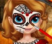 Sofia Halloween Face Art