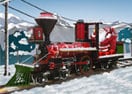 Santa Steam Train Delivery