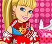 Barbie’s Christmas Patchwork Dress