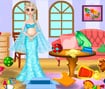 Pregnant Elsa Room Cleaning