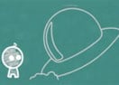 Chalkboard Alien
