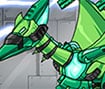 Combine! Dino Robot - Ptera Green