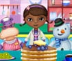 Doc McStuffins and Friends Cooking Pancakes