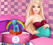 Pregnant Barbie Cooking Pony Cake