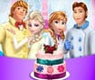 Frozen Family Cooking Wedding Cake